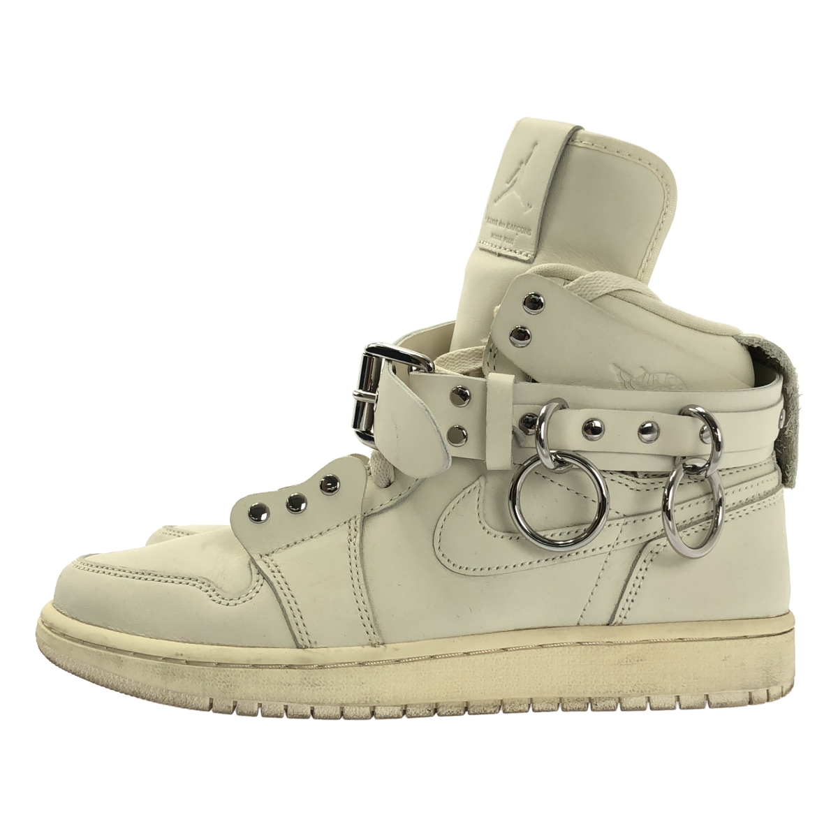NIKE / ナイキ ×COMME des GARCONS HOMME PLUS / AIR JORDAN 1 HI STRAP エアジョーダン ストラップ ハイカット スニーカー