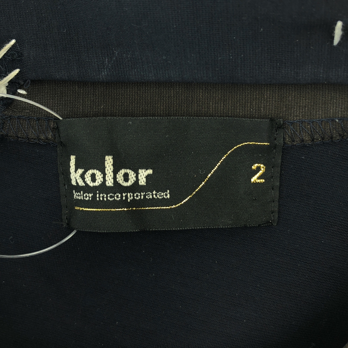 kolor / カラー PULLOVER TEE / ボウタイ プルオーバー カットソー