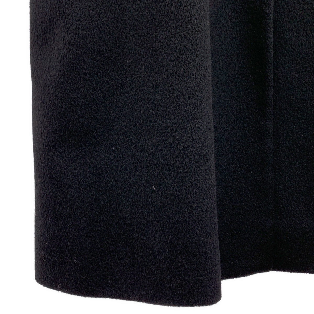 VALENTINO / ヴァレンティノ ウール リボン ハイネック コート / 総裏地