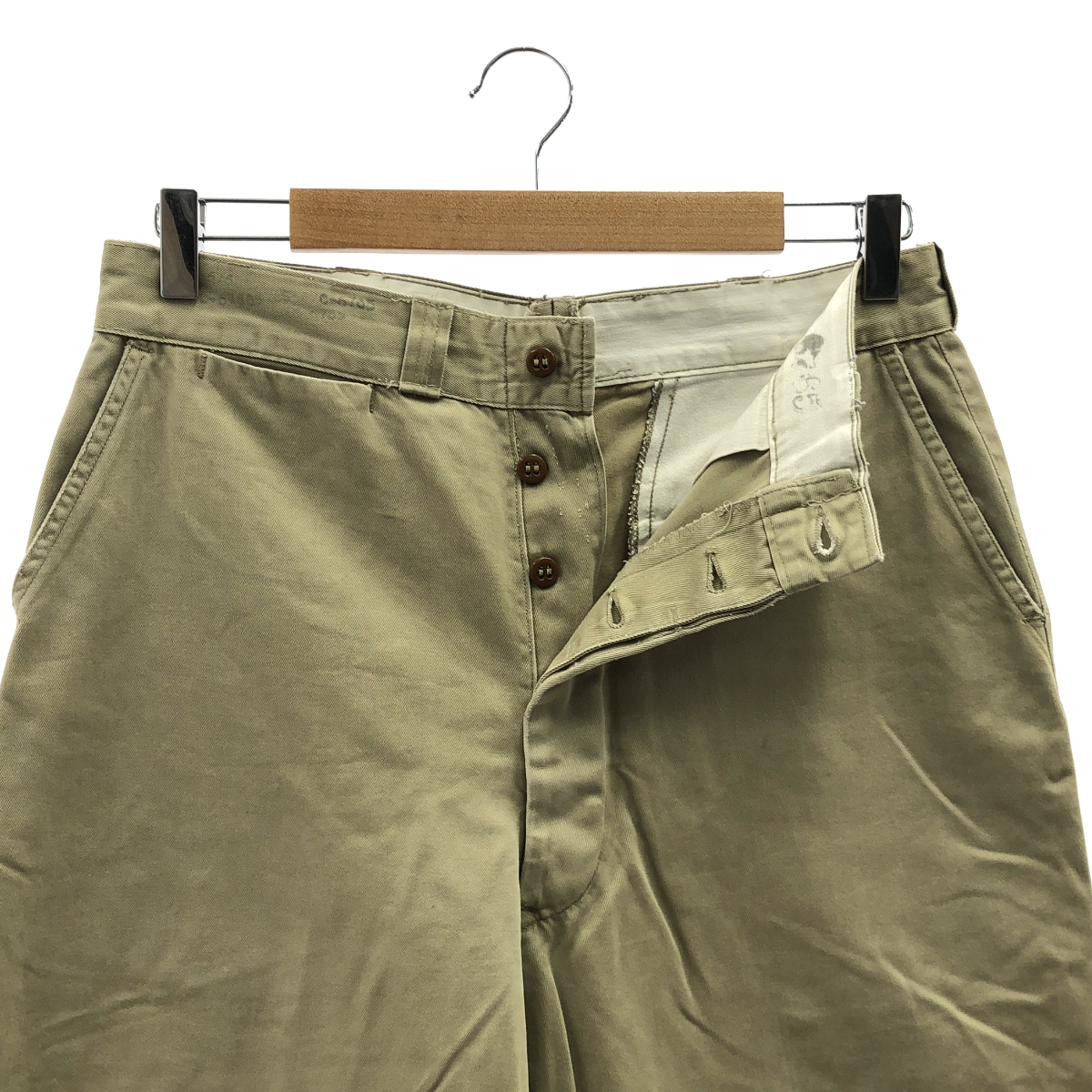 U.S.ARMY / アメリカ軍 1953年製 ヴィンテージ KHAKI CHINO TROUSERS カーキ チノ トラウザーズ パンツ