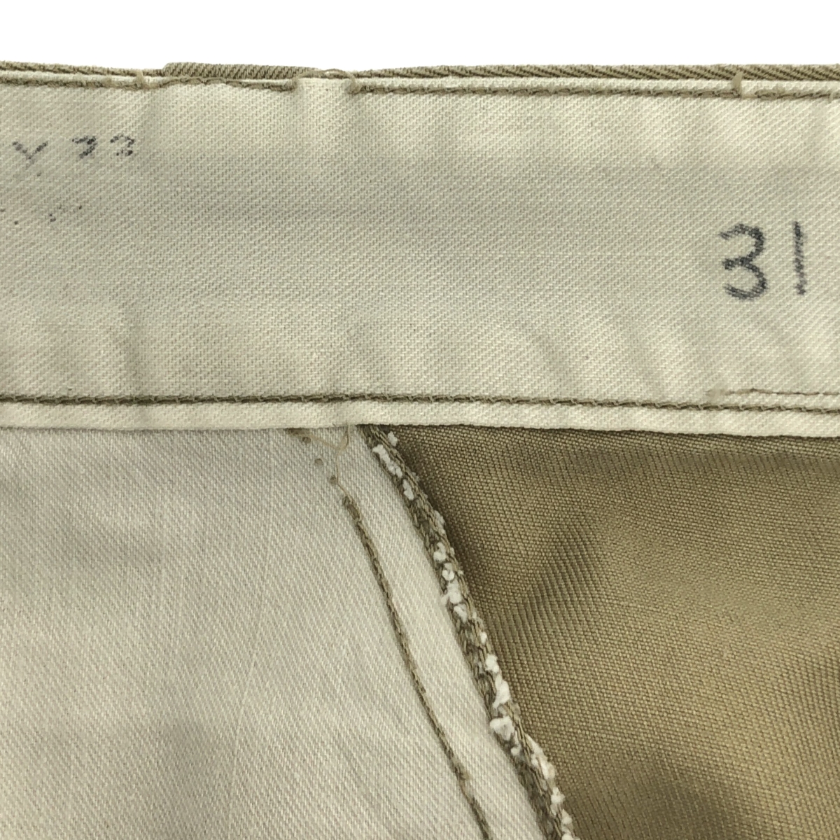 U.S.ARMY / アメリカ軍 1953年製 ヴィンテージ KHAKI CHINO TROUSERS カーキ チノ トラウザーズ パンツ
