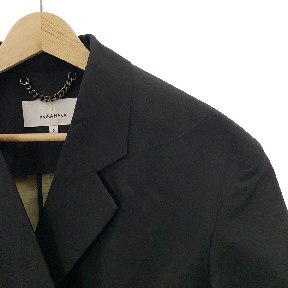 AKIRANAKA / アキラナカ オーバーシルエット ロゴボタン ダブルブレスト ジャケット