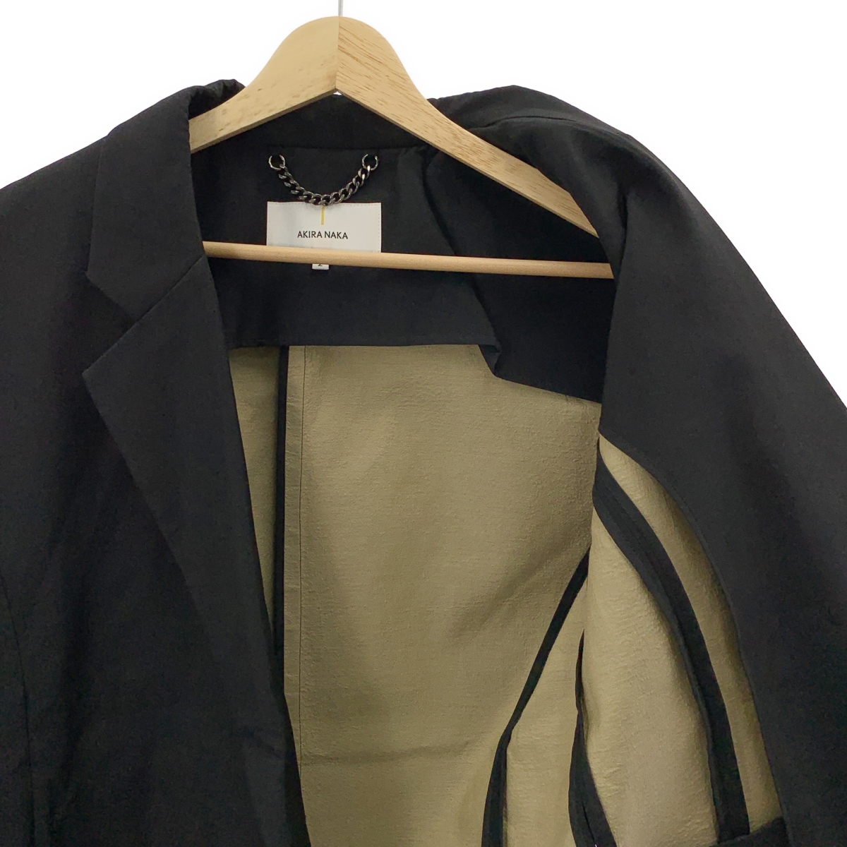 AKIRANAKA / アキラナカ オーバーシルエット ロゴボタン ダブルブレスト ジャケット