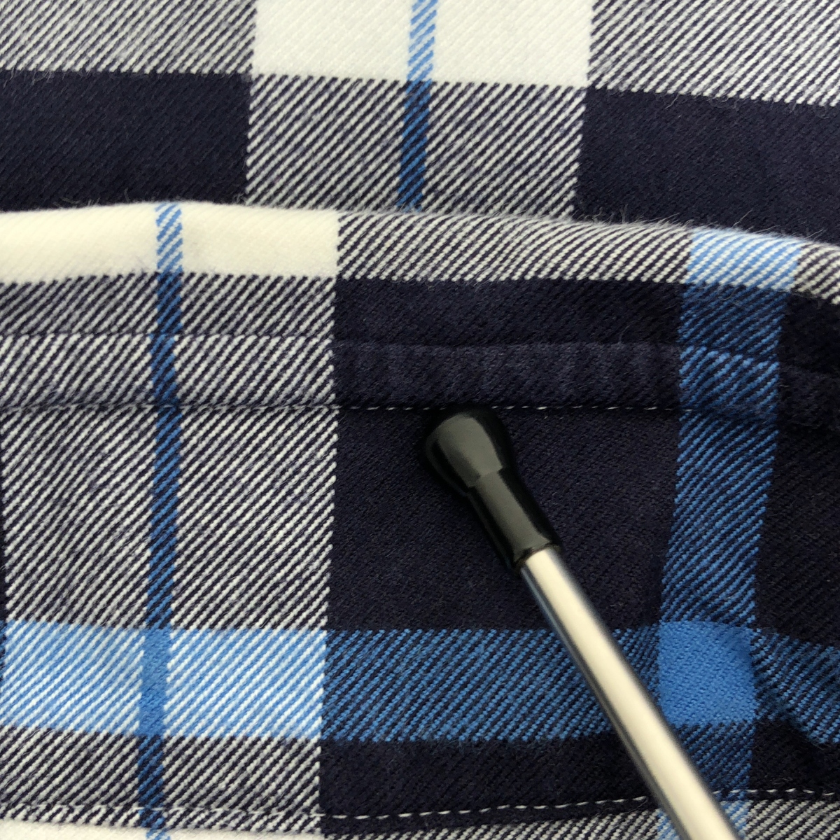 THOM BROWNE / トムブラウン チェック フランネル ボタンダウンシャツ