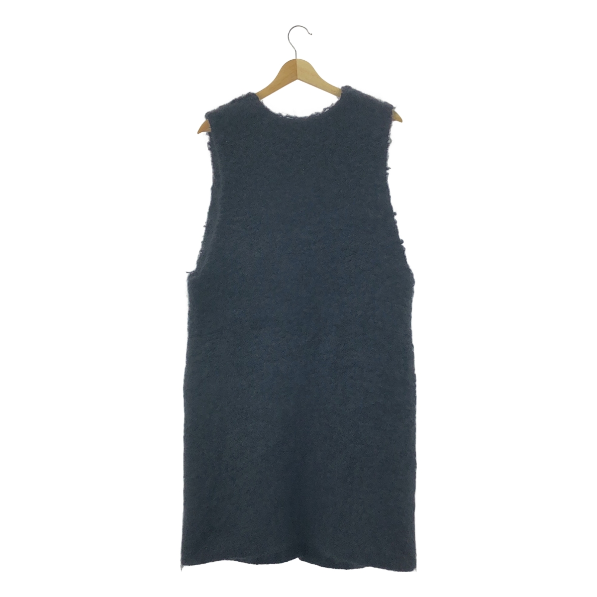 R&D.M.Co / オールドマンズテーラー ウール モヘア ロングニット ジレ ベスト