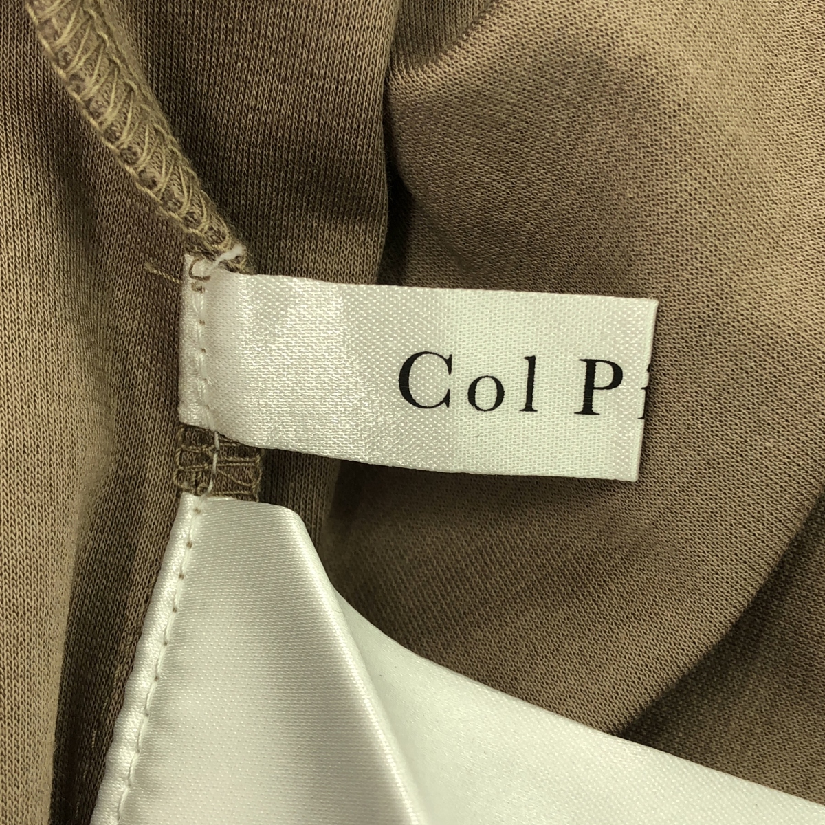 MUSE de Deuxieme Classe / ミューズドゥーズィーエムクラス × Col Pierrot DRESS UP T-SHIRTドレスアップ Tシャツ