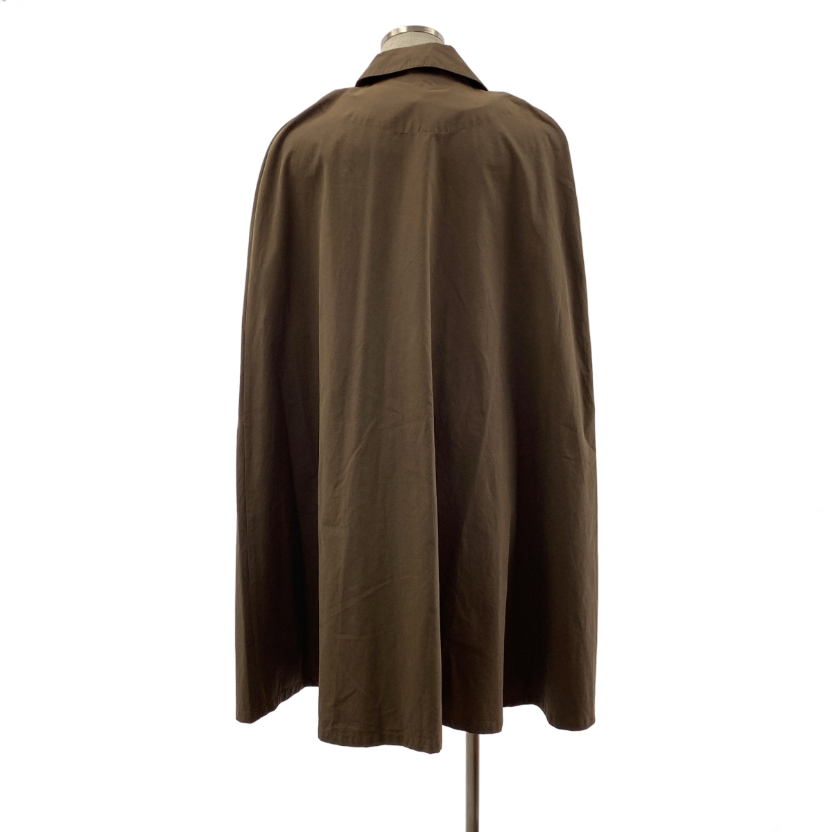 FRANK LEDER / フランクリーダー コットン混 ポンチョ ケープ コート