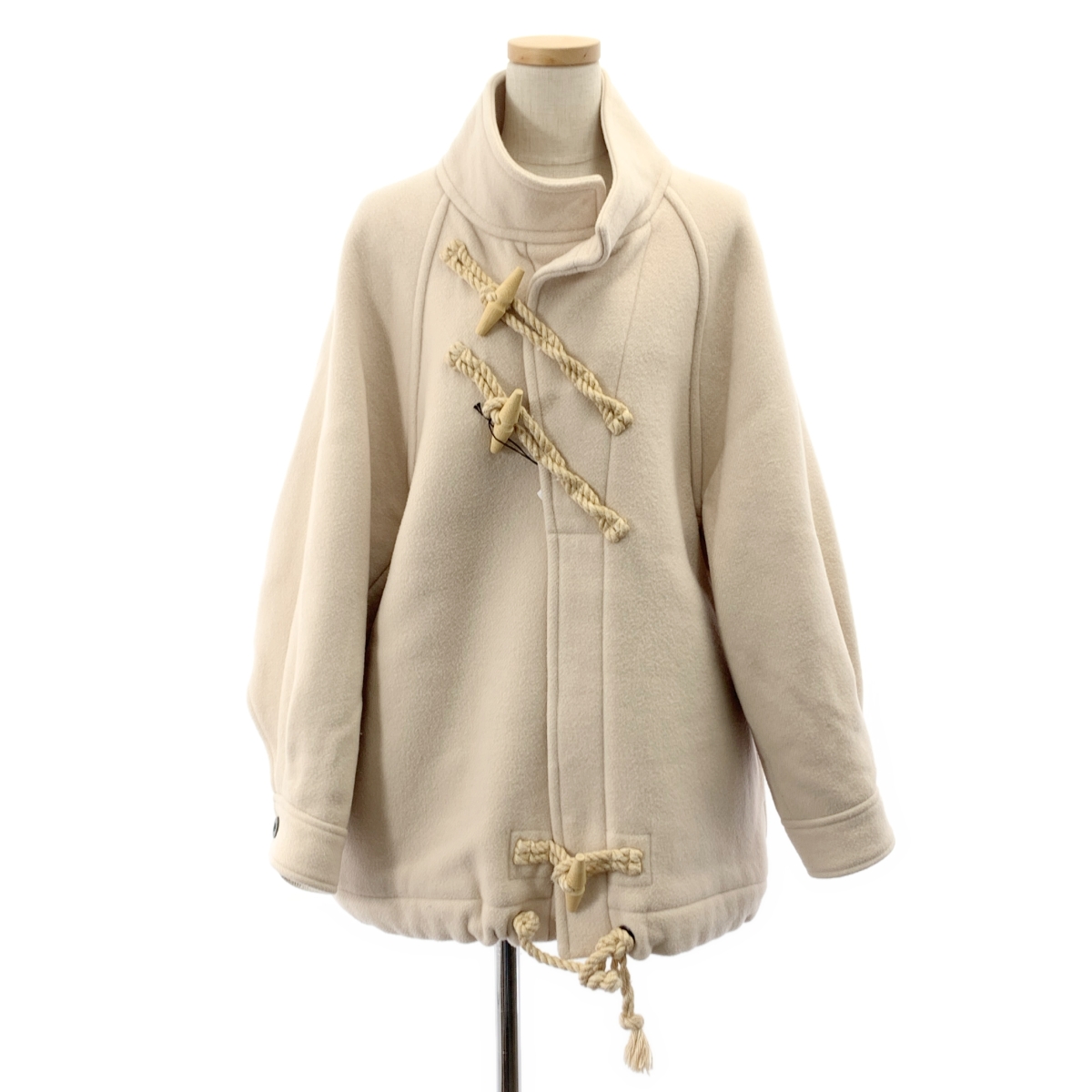 HYKE / ハイク DOUBLE FACE DUFFEL JACKET / ウール ダブルフェイス ダッフル ジャケット コート