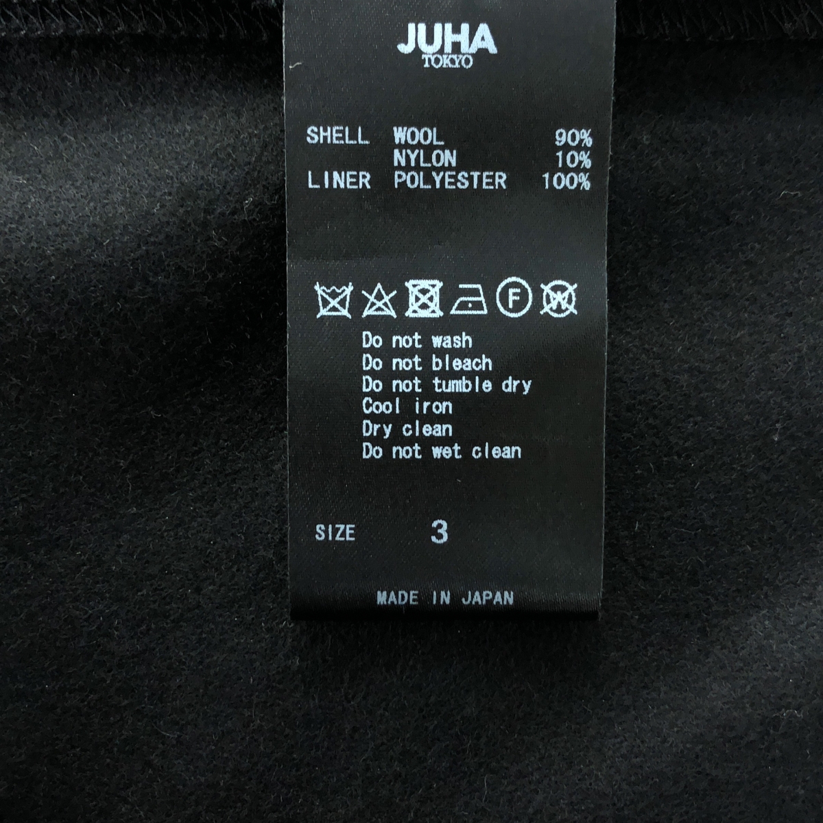 JUHA / ユハ FLYFRONT RAGLAN SHIRT JACKET ラグラン シャツジャケット