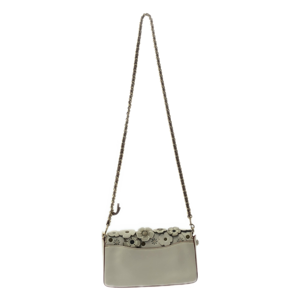 COACH / コーチ ティーローズ ディンキー チェーン ショルダーバッグ ターンロック