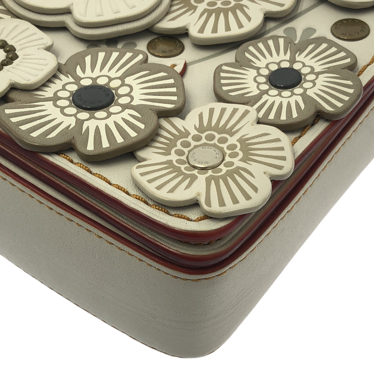 COACH / コーチ ティーローズ ディンキー チェーン ショルダーバッグ ターンロック