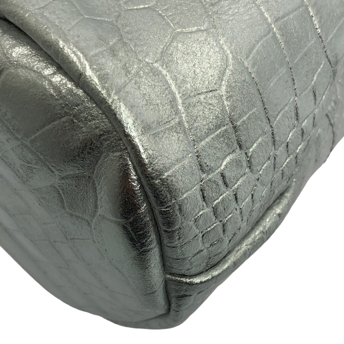 MARCO MASI / マルコマージ クロコ型押し レザー 巾着 バック