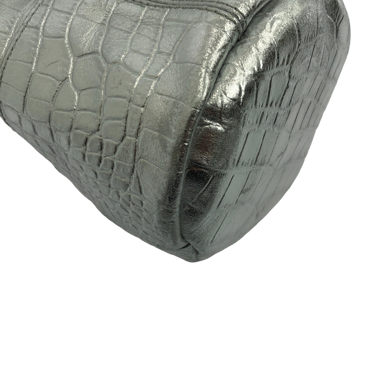 MARCO MASI / マルコマージ クロコ型押し レザー 巾着 バック