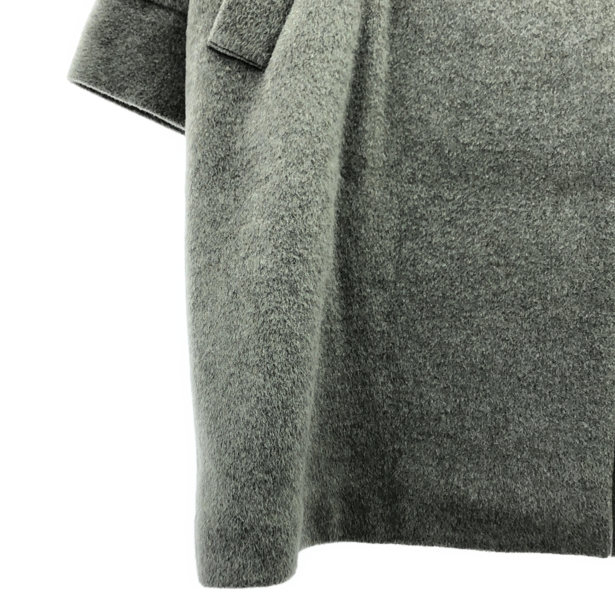 TICCA / ティッカ ソフトメルトン ウール ダブル テントコート