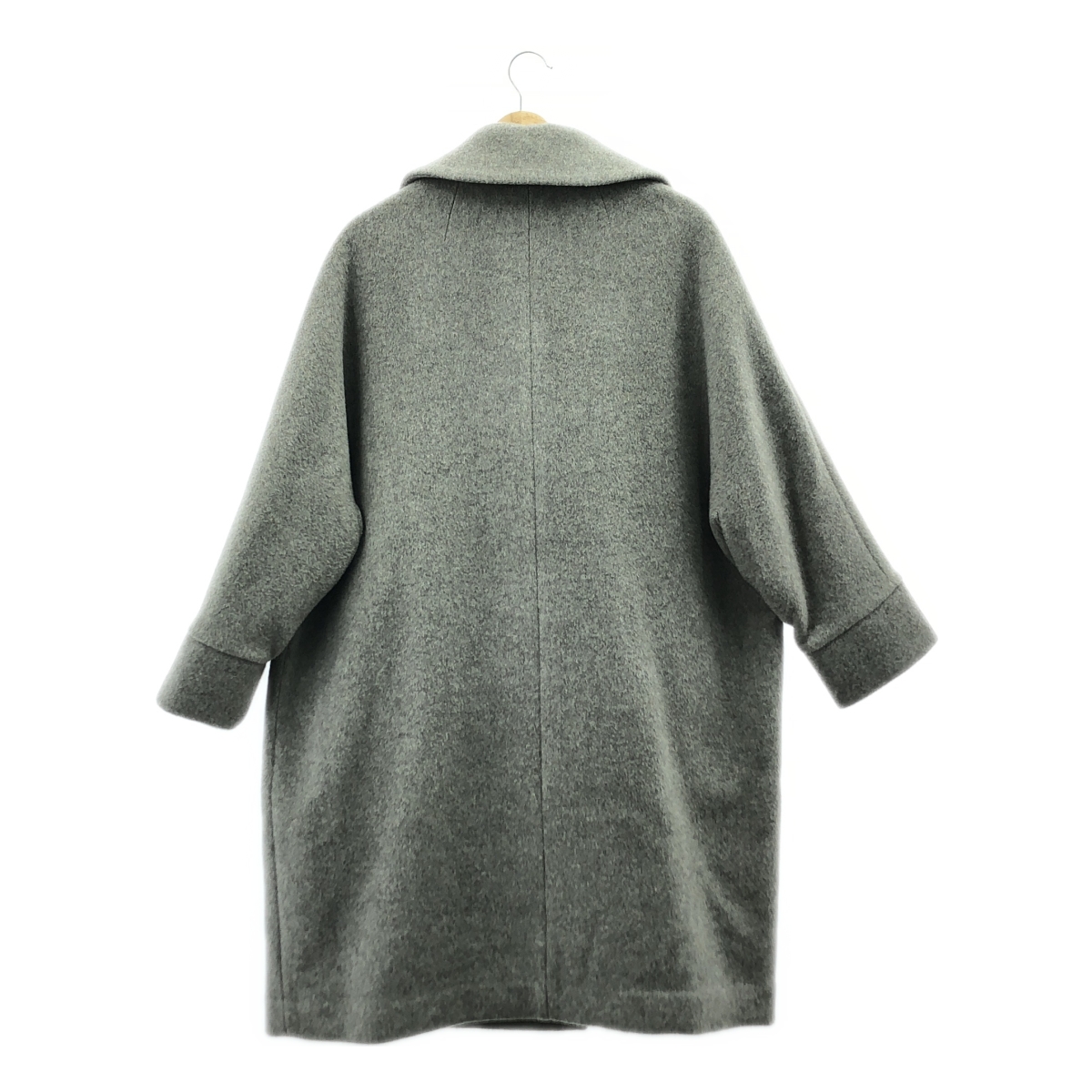 TICCA / ティッカ ソフトメルトン ウール ダブル テントコート