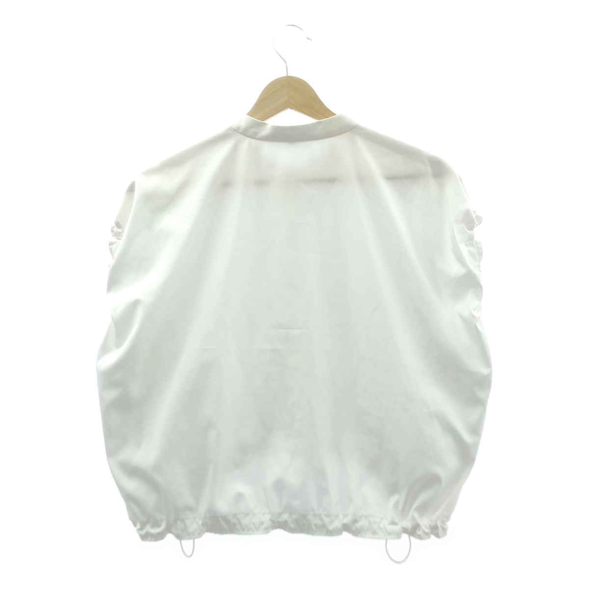 UN3D / アンスリード GATHER SH / ドローストリングギャザー シャツ ブラウス