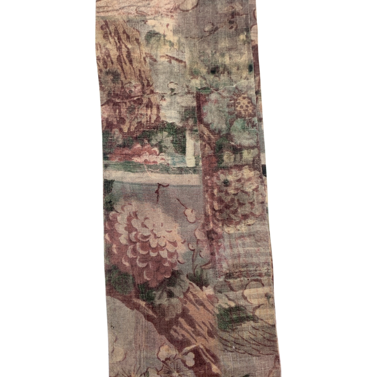 ziggy chen / ジギーチェン Digital Print Silk Scarf / シルク 総柄 スカーフ