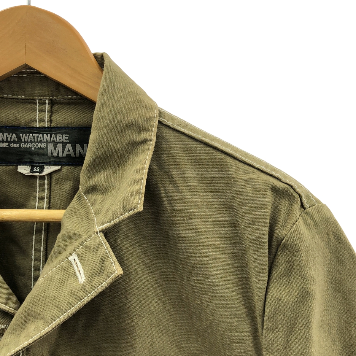 JUNYA WATANABE COMME des GARCONS MAN / ジュンヤワタナベコムデギャルソンマン × POINTER ポインターコラボ 製品染め リバーシブル カバーオールジャケット