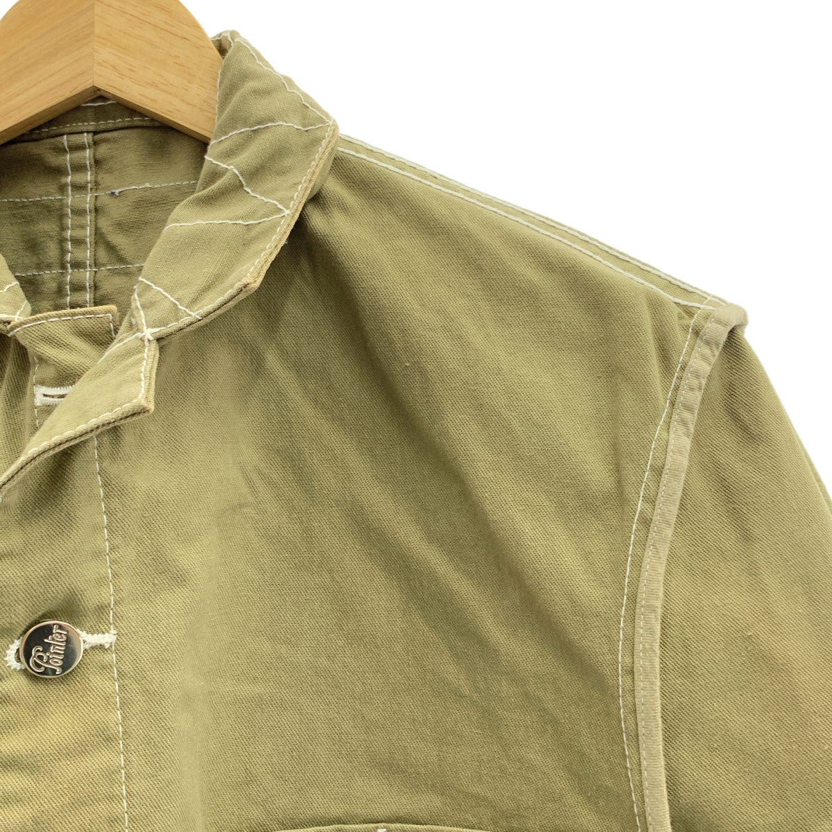 JUNYA WATANABE COMME des GARCONS MAN / ジュンヤワタナベコムデギャルソンマン × POINTER ポインターコラボ 製品染め リバーシブル カバーオールジャケット