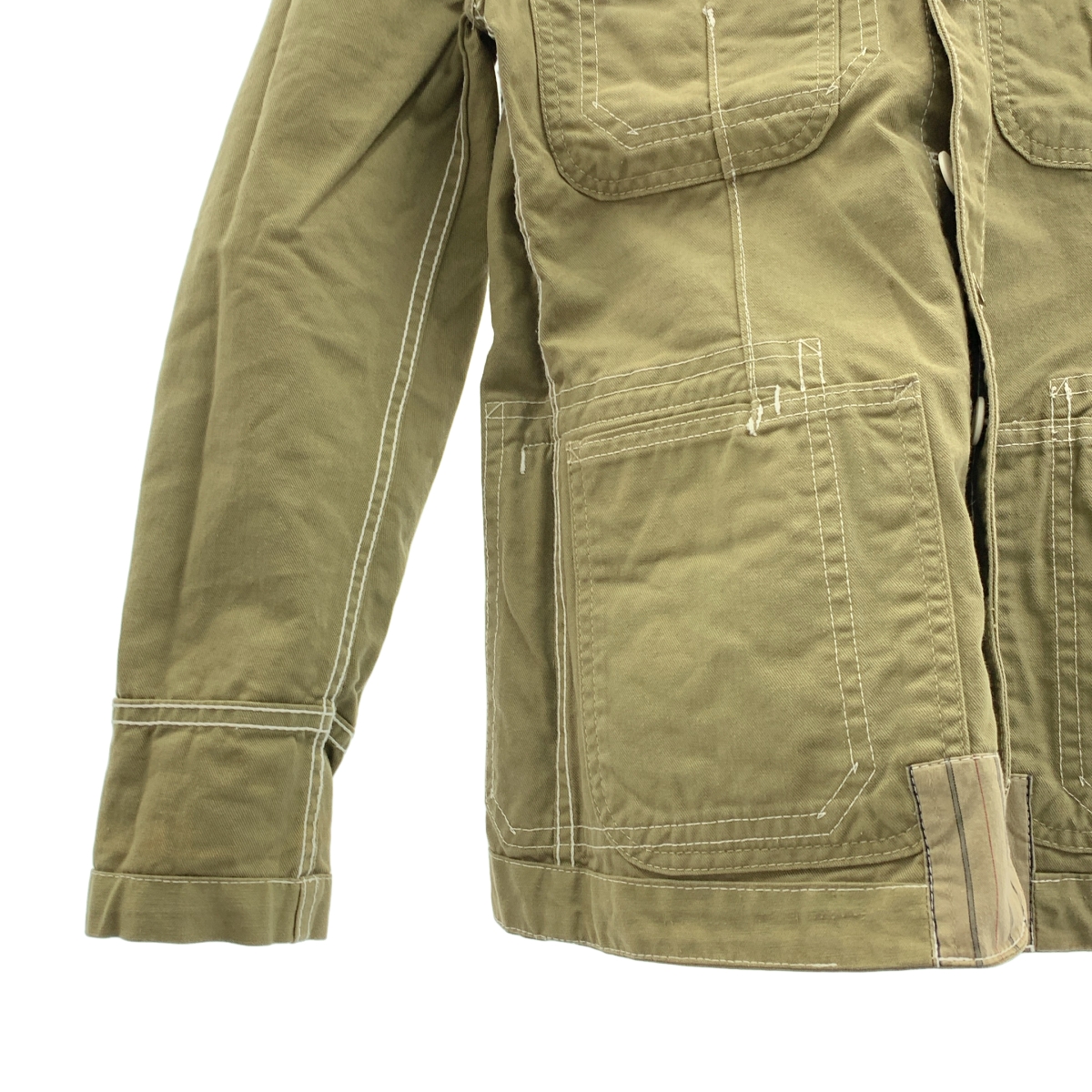 JUNYA WATANABE COMME des GARCONS MAN / ジュンヤワタナベコムデギャルソンマン × POINTER ポインターコラボ 製品染め リバーシブル カバーオールジャケット