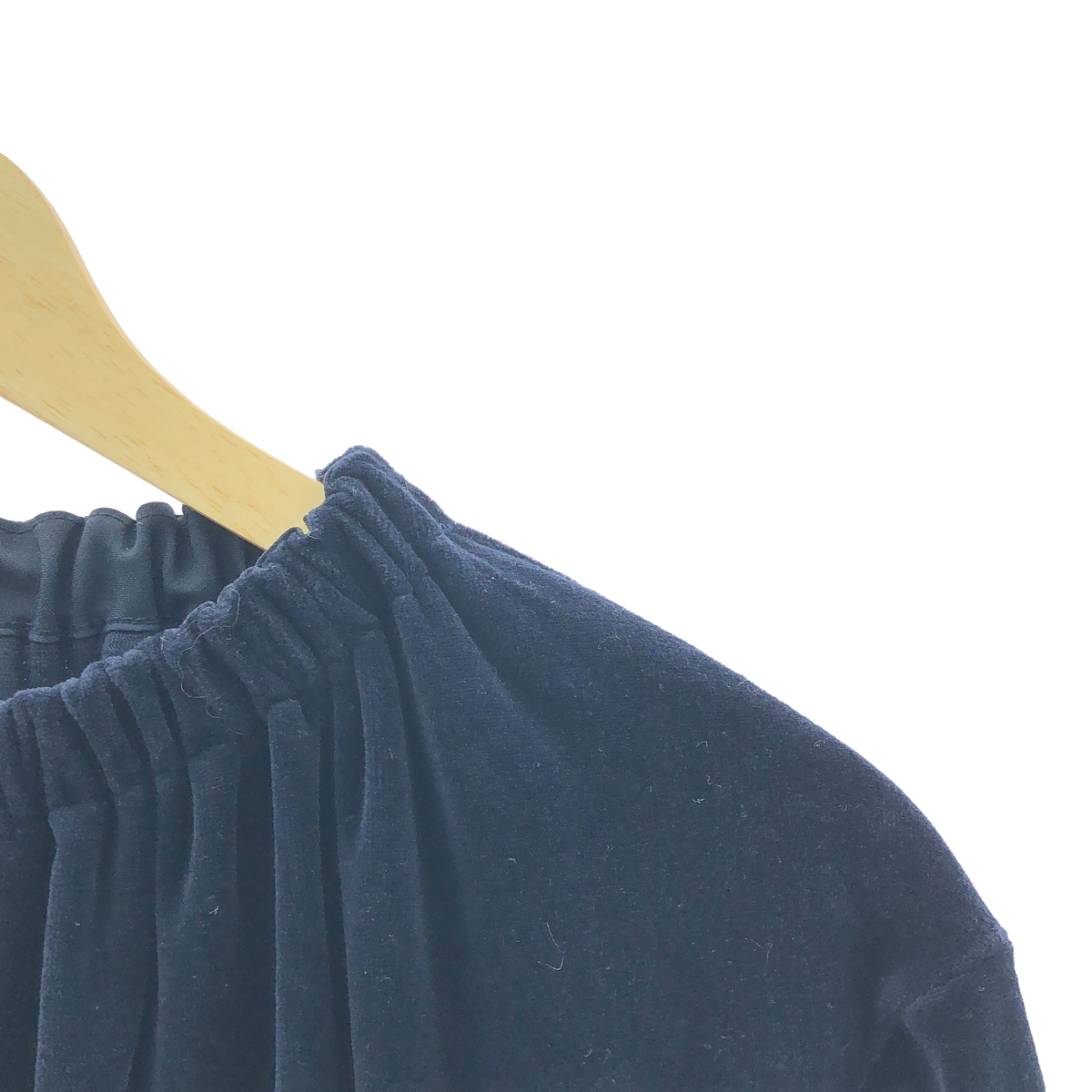 その他 ベロア ポケット付き ワンピース