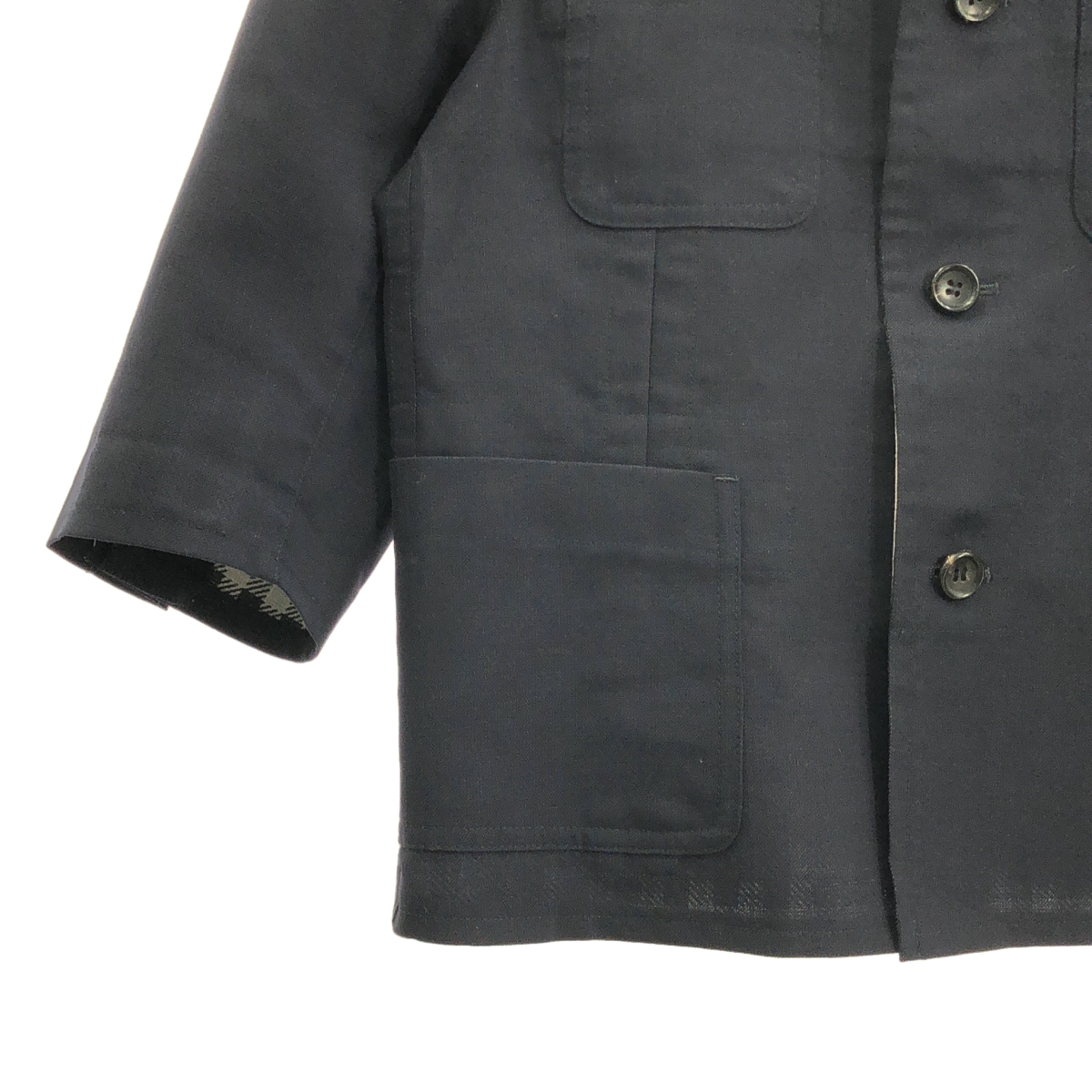 COMME des GARCONS COMME des GARCONS / コムコム ラウンドカラー ウール混 カバーオール ジャケット