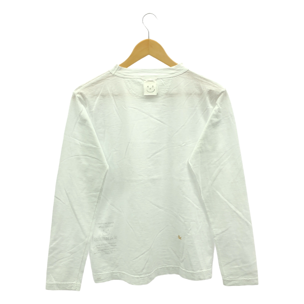 45r / フォーティファイブアール 天竺の90845星Tシャツ