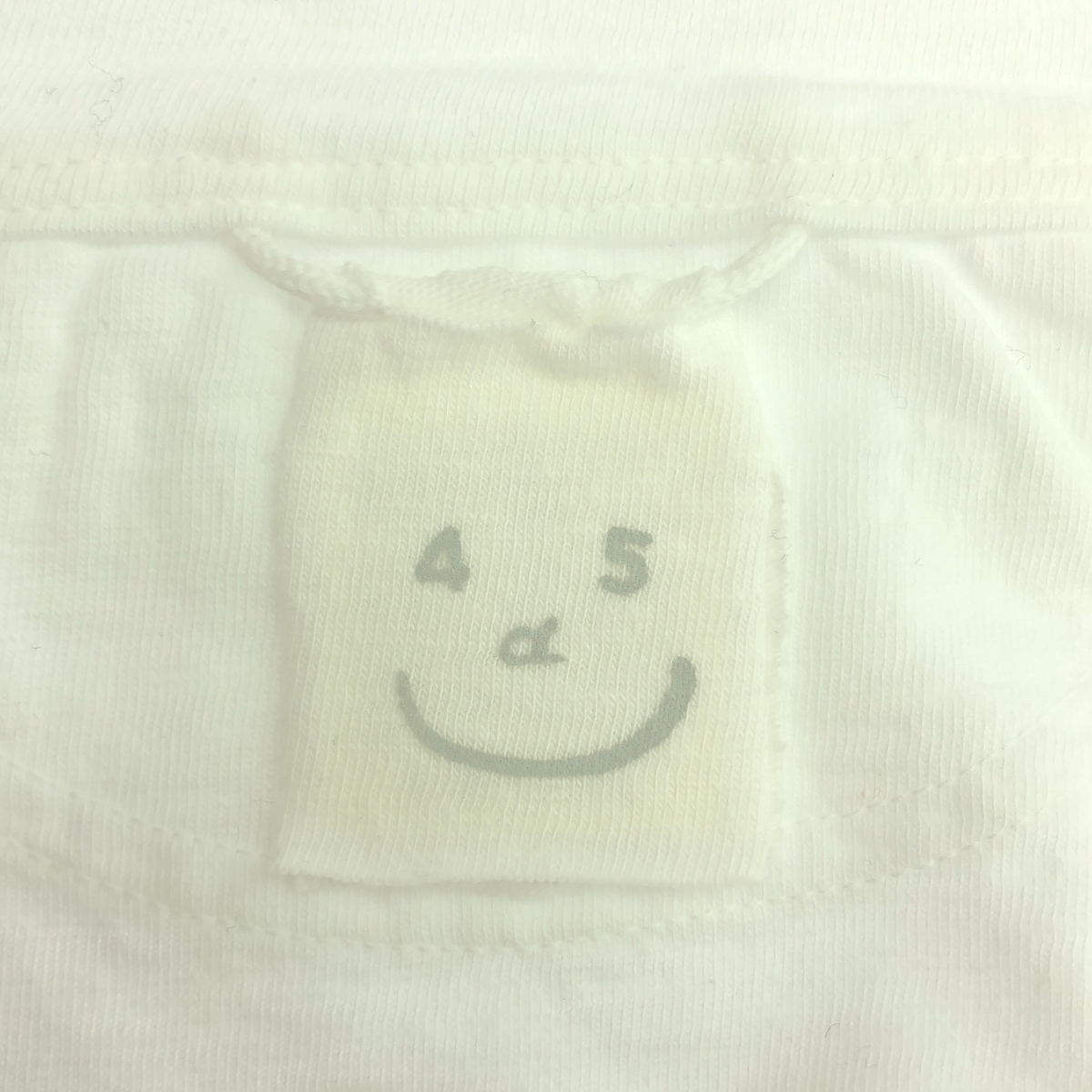 45r / フォーティファイブアール 天竺の90845星Tシャツ