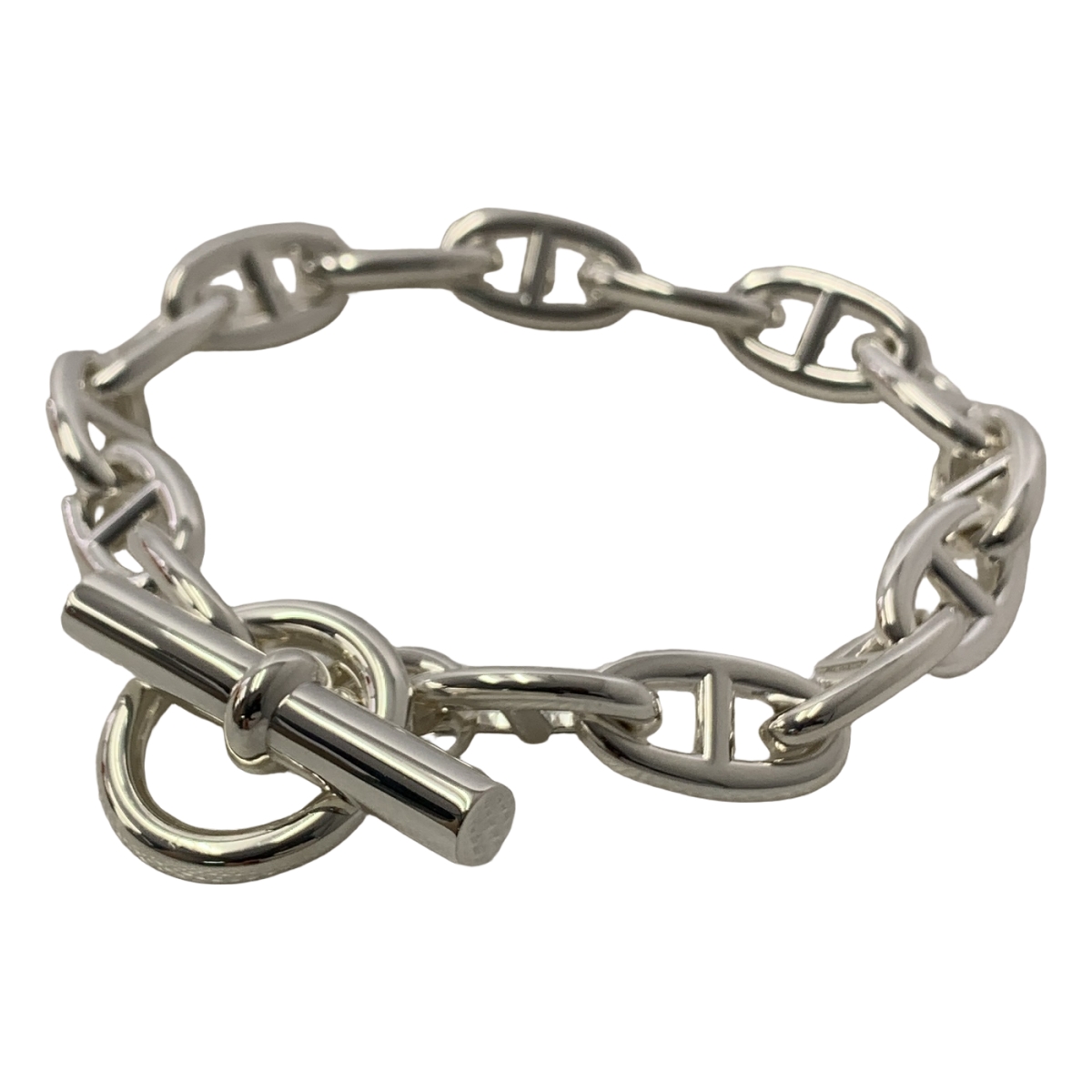 HERMES / エルメス Chaine d'Ancre シェーヌダンクルGM SV925 ブレスレット 15コマ