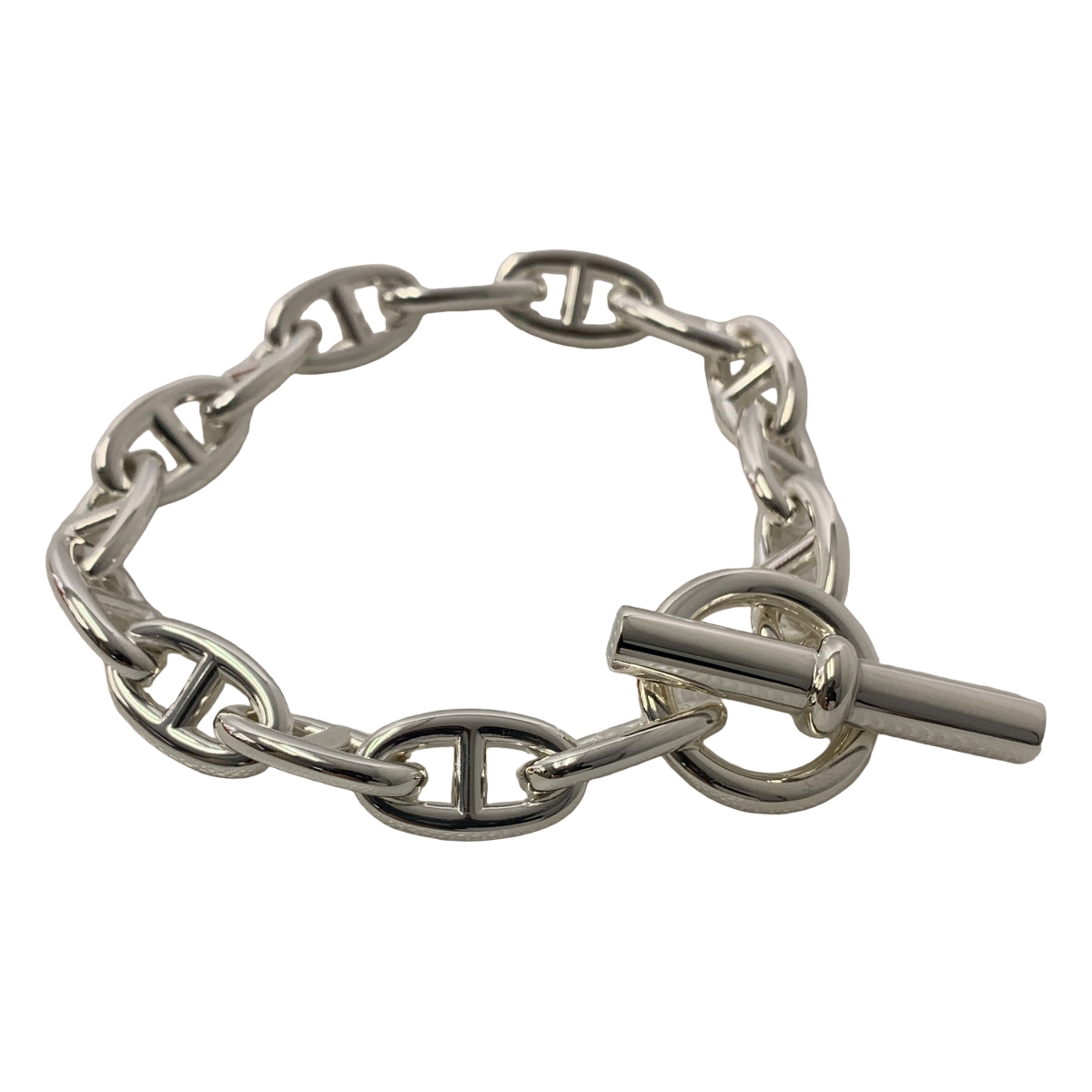 HERMES / エルメス Chaine d'Ancre シェーヌダンクルGM SV925 ブレスレット 15コマ