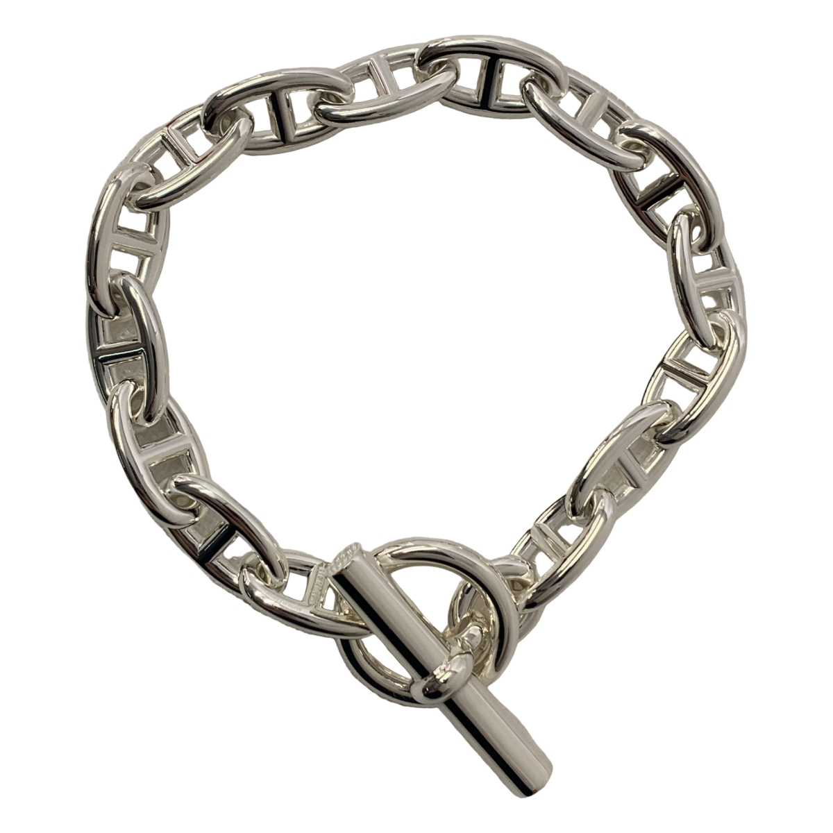HERMES / エルメス Chaine d'Ancre シェーヌダンクルGM SV925 ブレスレット 15コマ
