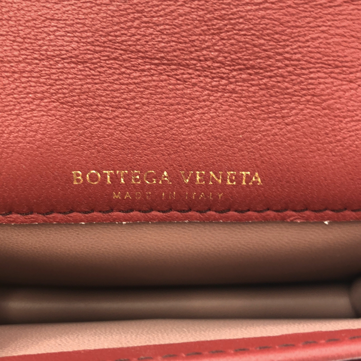 BOTTEGA VENETA / ボッテガヴェネタ レザー イントレチャート コイン カードケース