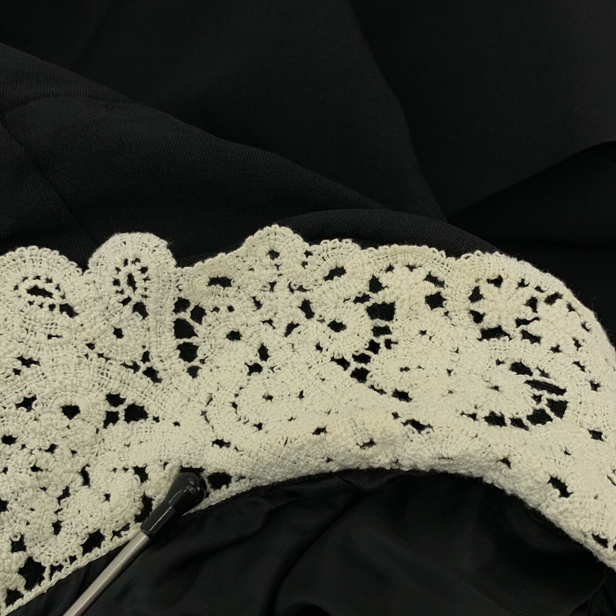 COMME des GARCONS / コムデギャルソン レースカラー ワイドスリーブ ワンピース