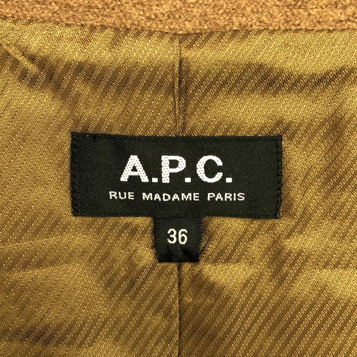A.P.C. / アーペーセー ウール チェスター コート