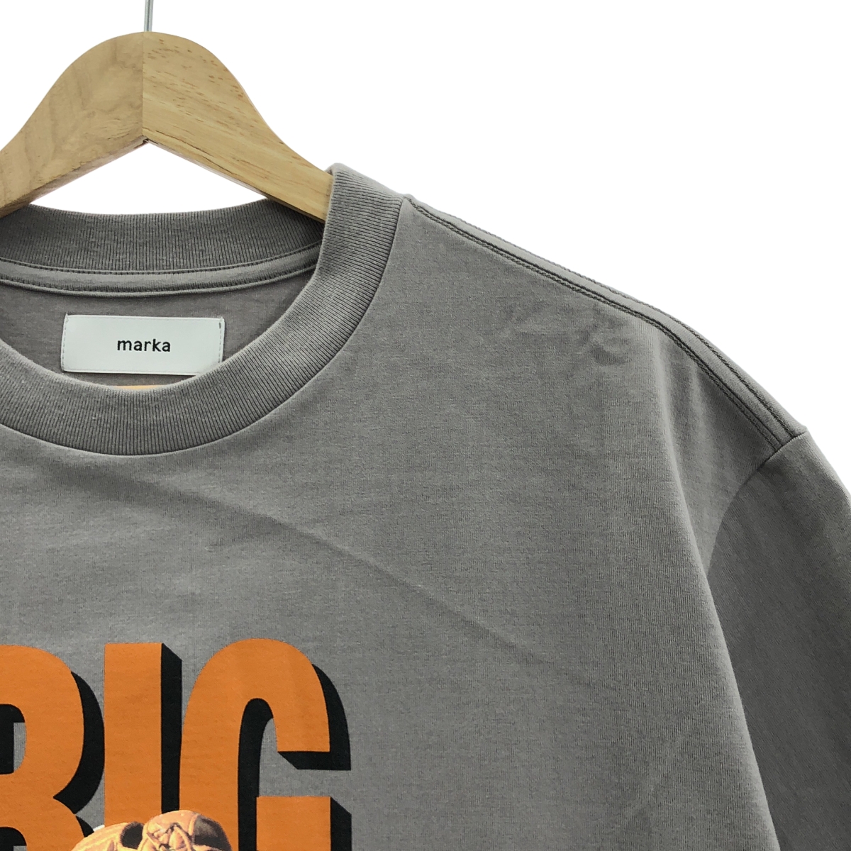 marka / マーカ 40/2天竺 Yuji Takeuchi / glove on the head / フォトプリント オーバー Tシャツ カットソー