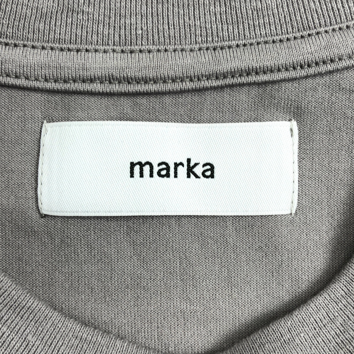 marka / マーカ 40/2天竺 Yuji Takeuchi / glove on the head / フォトプリント オーバー Tシャツ カットソー