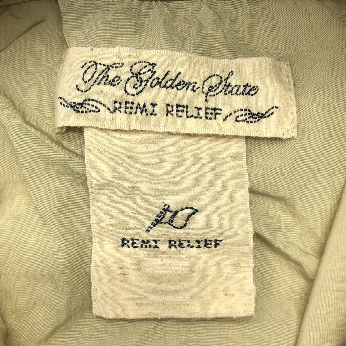 REMI RELIEF / レミレリーフ Nylon Zip Hood Blouson ナイロン ジップ フード ブルゾン