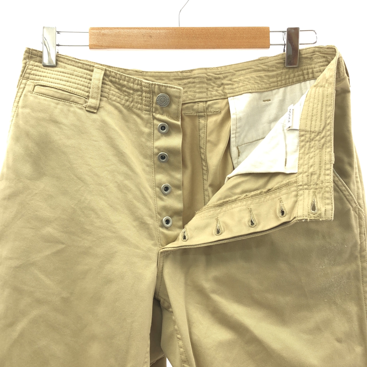 SASSAFRAS / ササフラス コットン チノパンツ