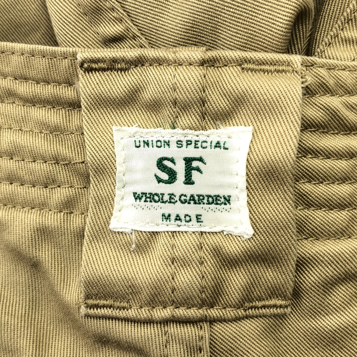 SASSAFRAS / ササフラス コットン チノパンツ