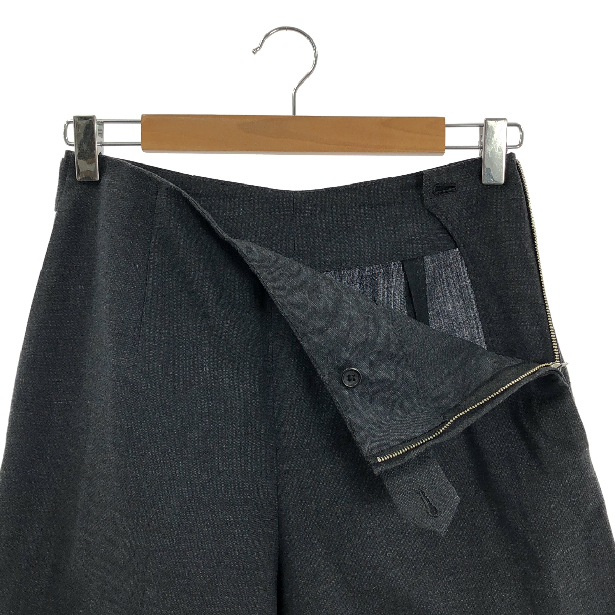 MARGARET HOWELL / マーガレットハウエル FOX BROTHERS / フォックスブラザーズ ウール リネン ワイド パンツ