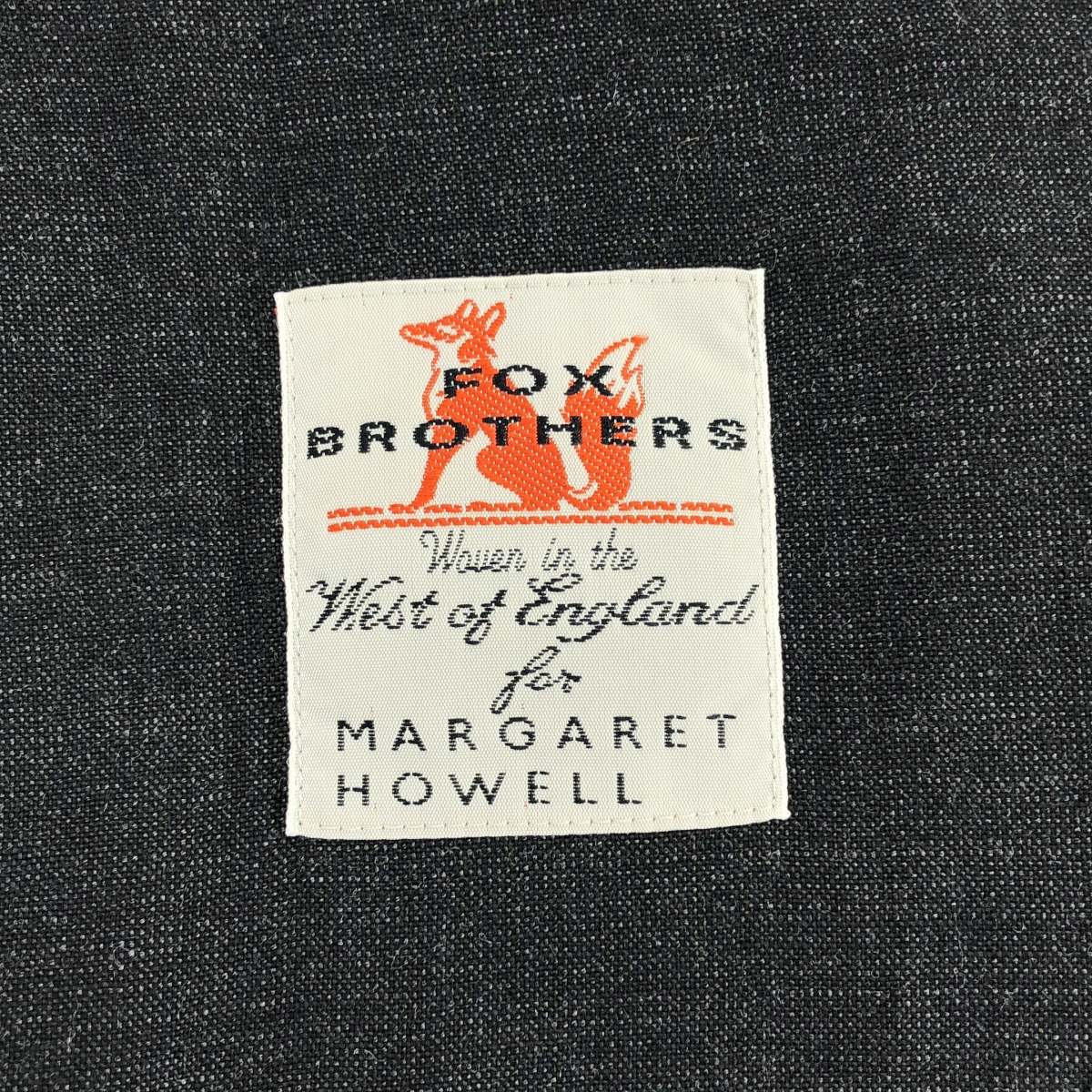 MARGARET HOWELL / マーガレットハウエル FOX BROTHERS / フォックスブラザーズ ウール リネン ワイド パンツ