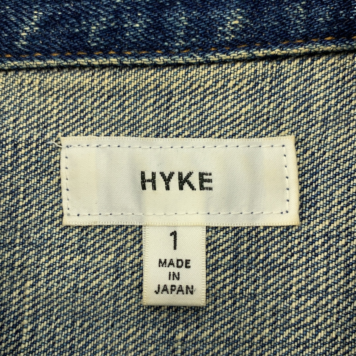 HYKE / ハイク 2nd タイプ デニムジャケット