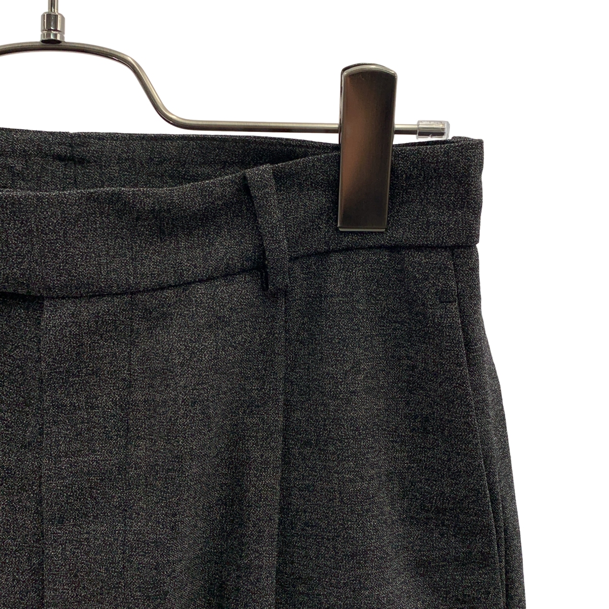 ATON / エイトン ウール トロピカル ワイドテーパード スラックス