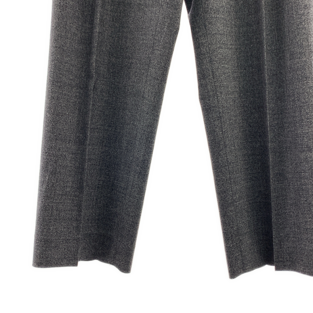 ATON / エイトン ウール トロピカル ワイドテーパード スラックス