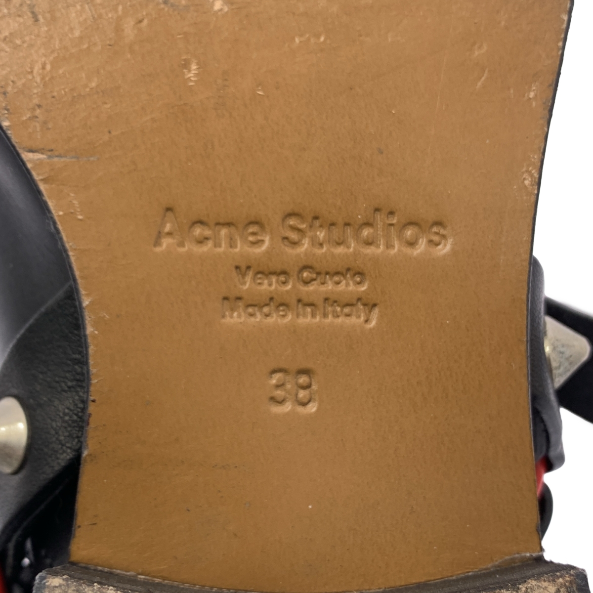 Acne Studios / アクネストゥディオズ スタッズ レースアップ シューズ