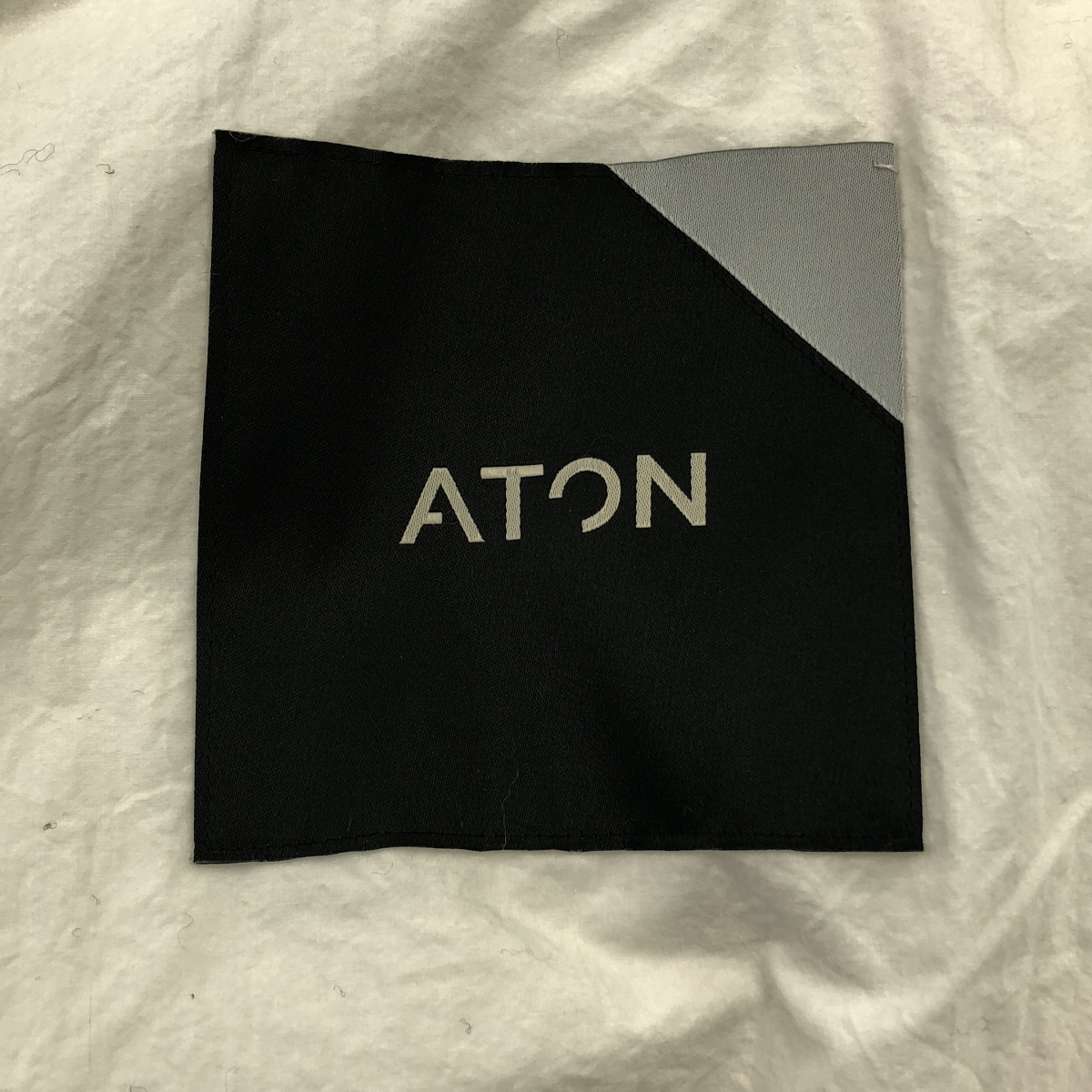 ATON / エイトン アルパカ ウール シャギー ノーカラー ロングコート