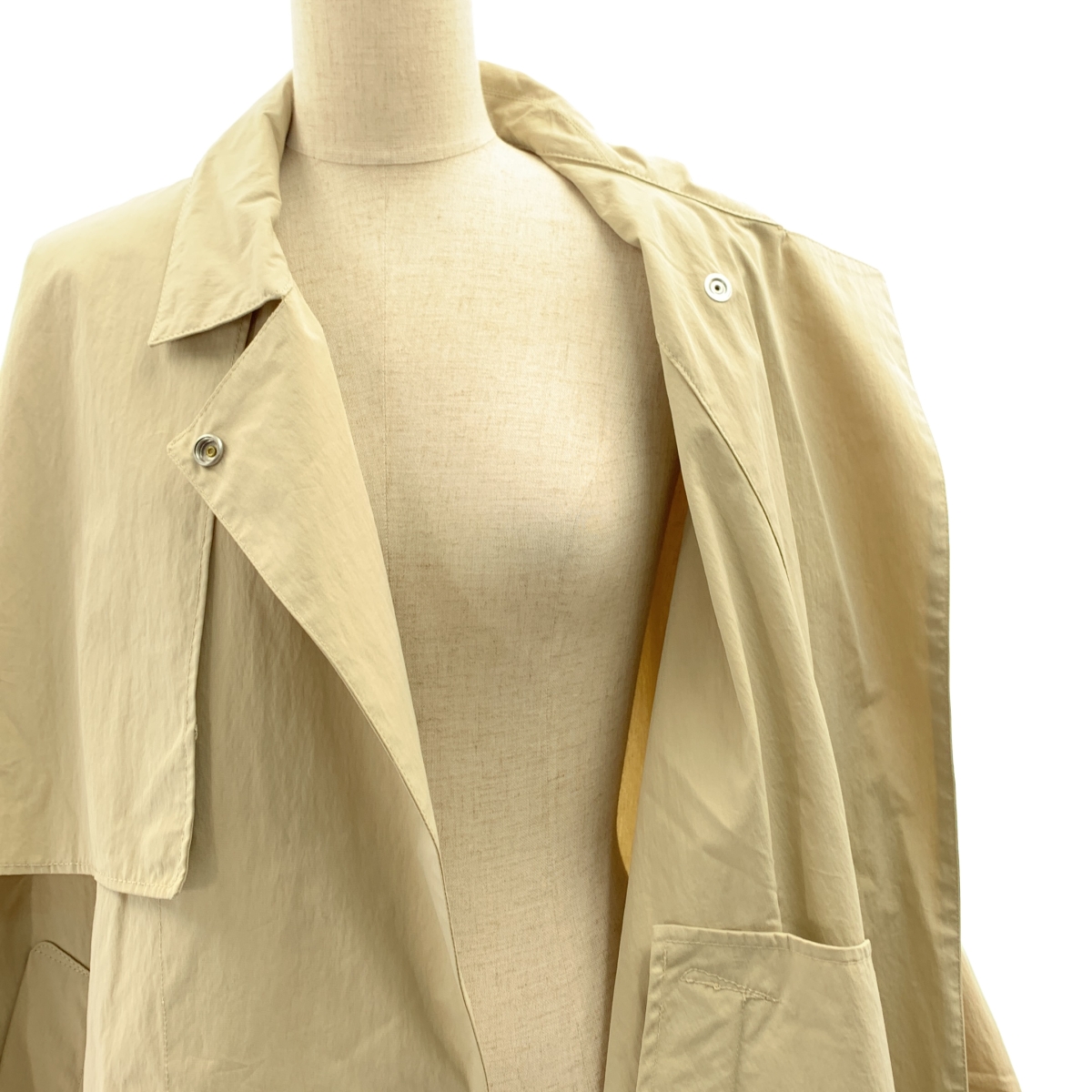 Plage / プラージュ コットン ナイロン テントコート