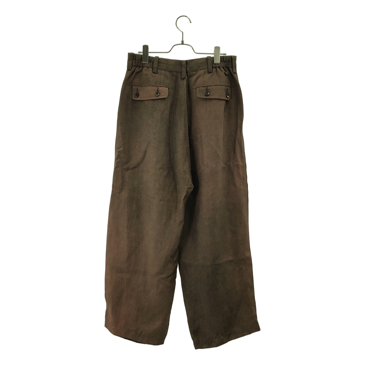 ziggy chen / ジギーチェン Front Pleats Trousers / 2タック ワイド トラウザーズ パンツ / 裏地付き