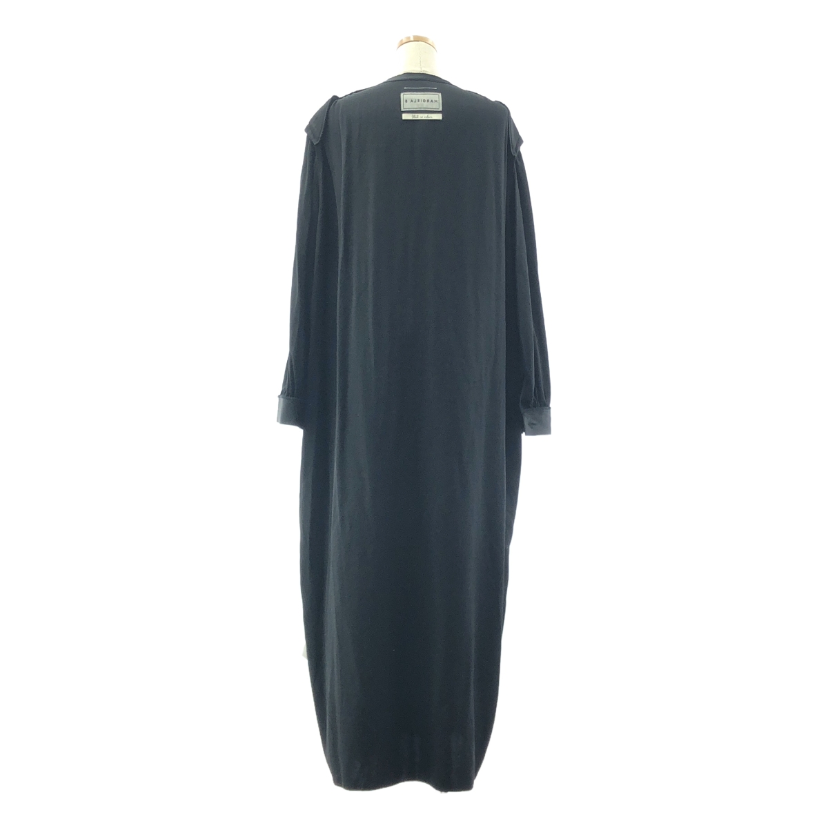 MM6 Maison Margiela / エムエムシックスメゾンマルジェラ インサイドアウト レーヨン 長袖 ワンピース