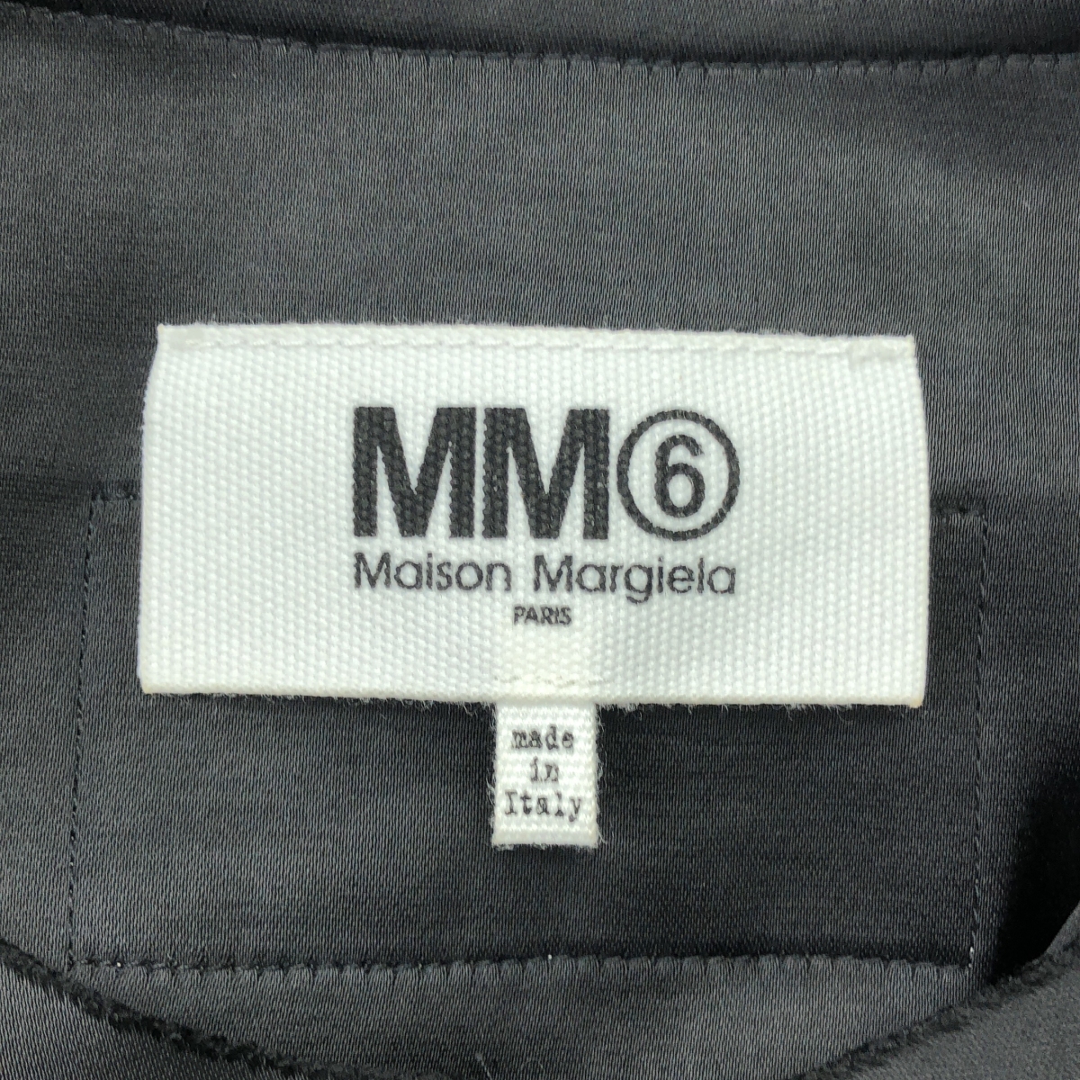 MM6 Maison Margiela / エムエムシックスメゾンマルジェラ インサイドアウト レーヨン 長袖 ワンピース